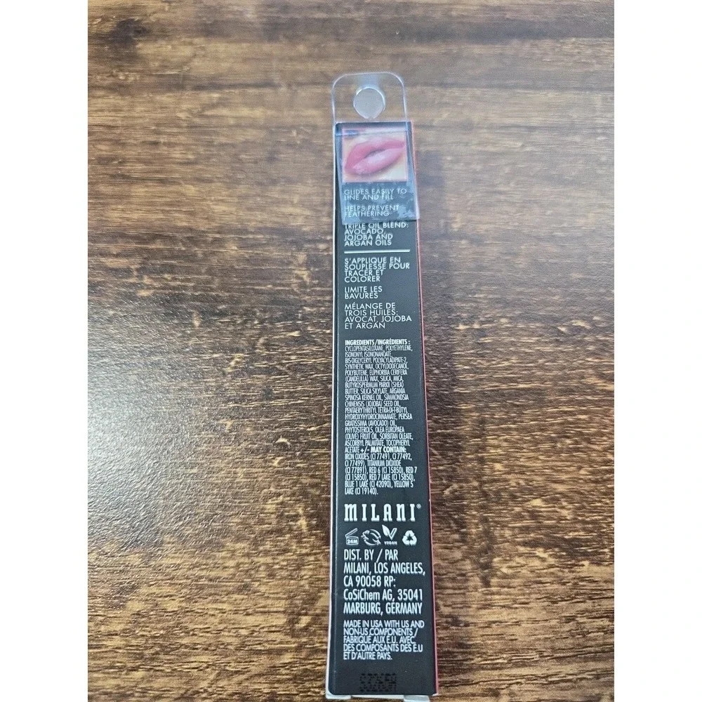 Milani Understatement Lip Liner‎ Define And Shape Lips Sealed 120 French Rose...
